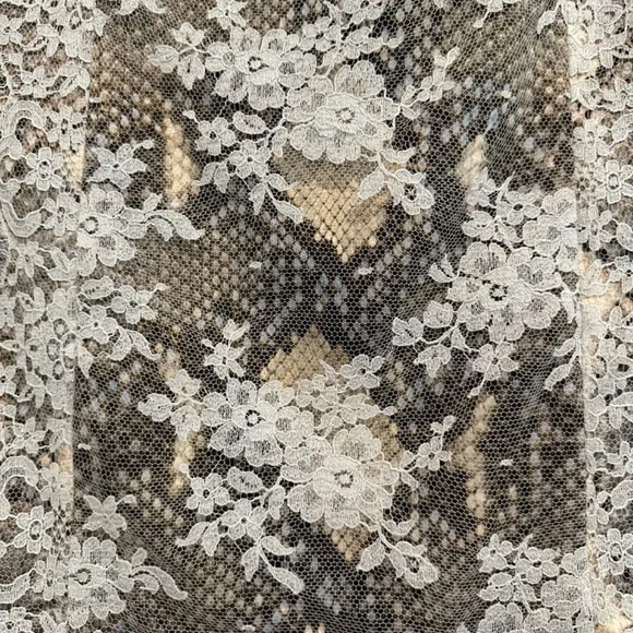 ERDEM Ari snake printed pencil skirt w/ blue lace panel, silk lining - US 8 - Picture 10 of 15